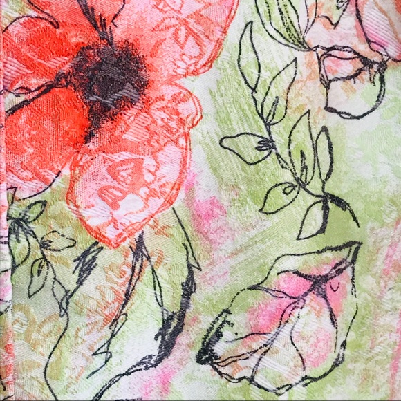 Christopher & Banks Floral blazer - Picture 3 of 10